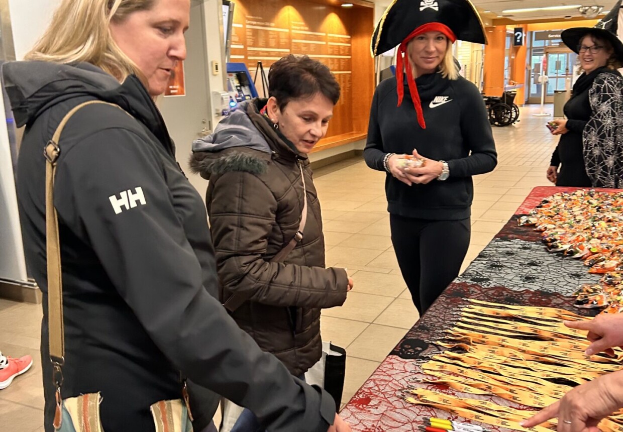 Campagne de reconnaissance des employes de L'hopital desaint-eustache pour Halloween 2024