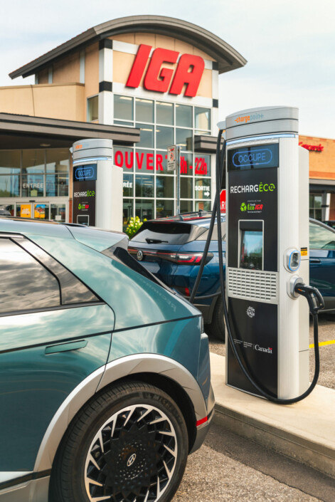 Recharge voiture électrique