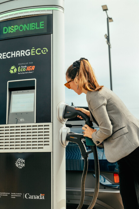 Recharge voiture électrique