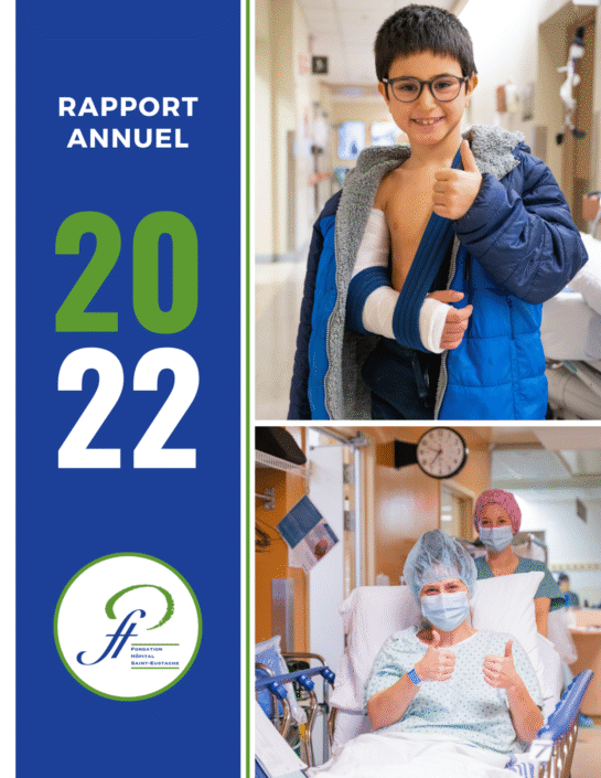 rapport annuel 2022 Fondation Hôpital Saint-Eustache