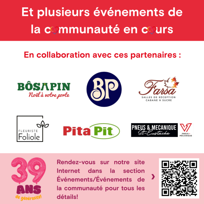 Plusieurs événements de la communauté en cours