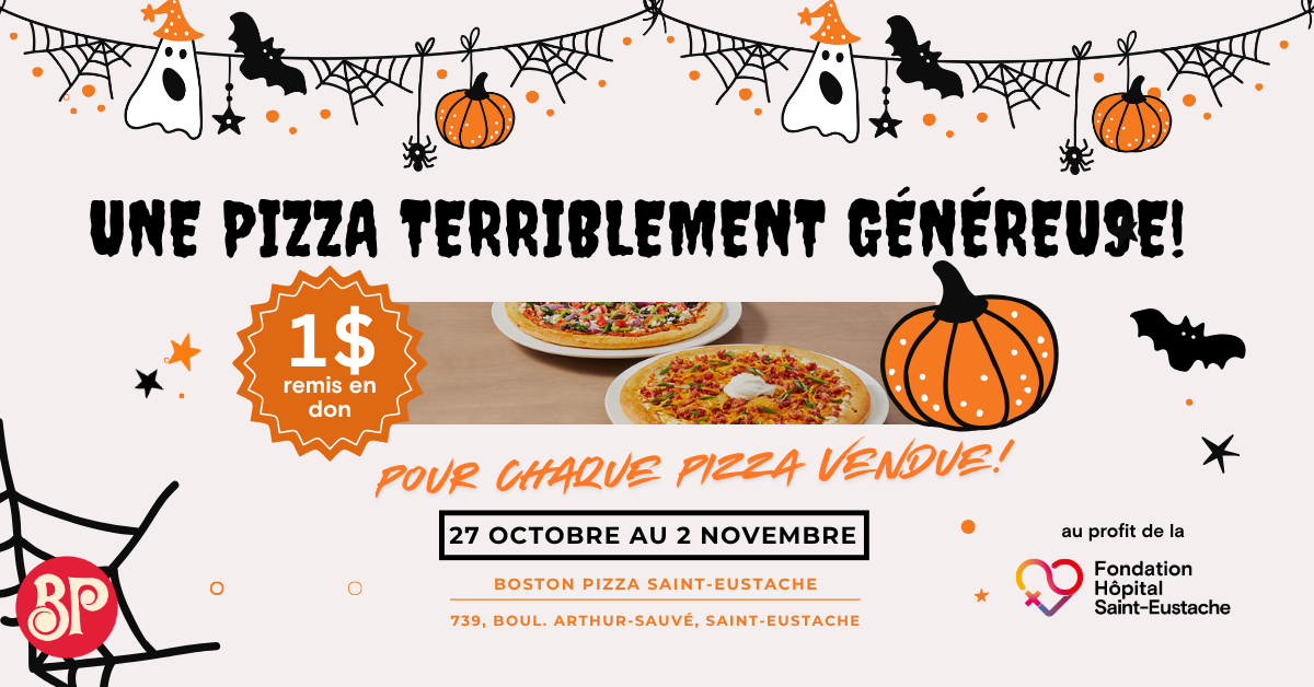 Une pizza terriblement généreuse!